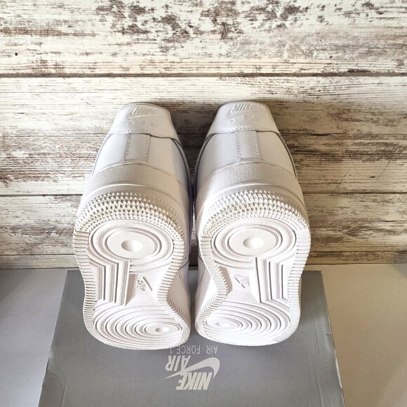 ⚪ Nike Air Force 1 ’07 Low Triple White | Clean Classic Sneakers - Picture 10 of 10